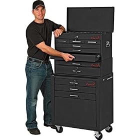 Torin 26in. Top 6-Drawer Tool Chest - 26in.W x 12 3 4in.D x 14in.H, Model# TBT2006 by Torin