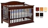 Bordeaux Crib in Espresso Finish By Da Vinci Baby Furniture