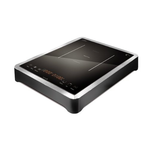 Caso C21 Einzel-Induktionskochfeld / 2100 Watt / mit Booster-Funktion / Ganzglas-Oberfläche / Sensor-Touch-Bedienung