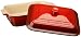 Le Creuset Stoneware Covered Rectangular Dish, Cherry