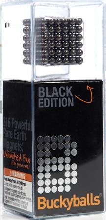 BUCKYBALLS BLACK EDITION AMAZING 216 MAGNETIC 
