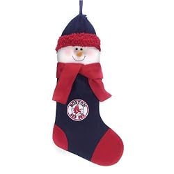 Boston Red Sox MLB Snowman Holiday Stocking (22")