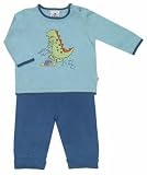 Absorba Baby Boy Dinosaur Cotton Knit Crew Neck Long Sleeve Sweater 2PC Set Infant 0-3M