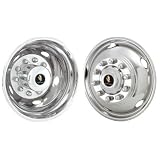 19.5 Stainless Steel Wheel Simulators for 2005-2007 Ford F450 & F550 10 Lug Dual... by Eagle Flight