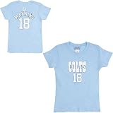 Reebok Indianapolis Colts Peyton Manning Girl's Name and Number T-Shirt