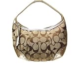 Coach Ergo Signature Large Womens Hobo Handbag - 100% Authentic Coach