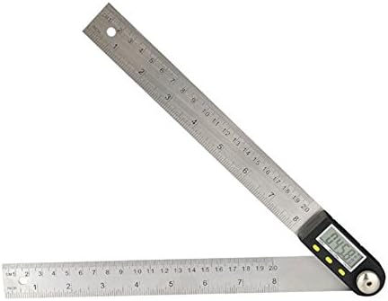 8 inch Digital Level Protractor Inclinometer Electronic Angle Gauge Stainless Steel Angle Ruler
