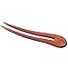 Marycrafts Wooden Rosy Wavy Hair Pin, Hair Fork, Hair Stick, Hair Accessory Handmade 5.12