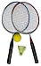 Sports : BEST BADMINTON-SPIEL-GARNITUR, 41154, mehrfarbig, Originalgr&ouml;&szlig;e
