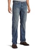 Levis Mens 505 Straight Fit Jean, Good Old Blue, 31X34