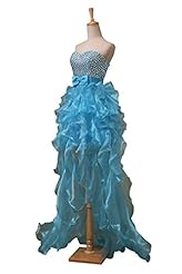 Sweetheart Lace-Up Organza Evening Dress/Prom Dress/Wedding Party Dress 