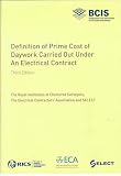 Definition of prime cost of daywork carried out under an electrical contract