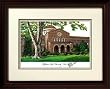 California State University, Chico Alma Mater Alma Mater 14x18 Lithograph in Mahogany Frame