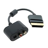 GTMax RCA Optical Audio Adapter Cable for Microsoft XBOX 360