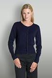 Womens Cashmere & Merino Trimmed Girly Cardigan