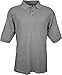 Colorado Timberline Men's Cambridge Polo Shirt Vented Waist w/ Short Sleeves (Medium, Ash Grey)