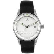 Calvin Klein Men's White Dial Watch #K3211112