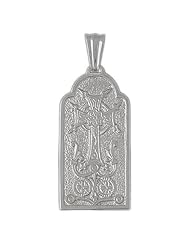 Clevereves 14K White Gold Pendant Religious 11 - Gram(s)