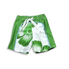 Dogwood - Infant Boys Bathing Suit, Green, White