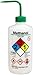 Nalgene 2425-0503 LDPE Right-To-Know Methanol Safety Wash Bottle, 500mL Capacity, 28mm Polypropylene Closure (Pack of 6)