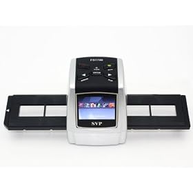 SVP FS1700 Silver Digital Film Scanner w  2.4 Build-in LCD by 