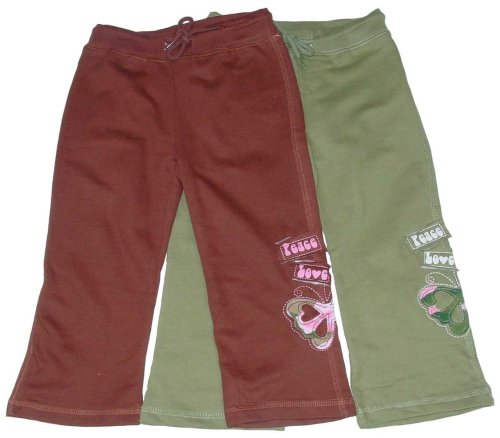 Toddler Girls' Knit Pants with Camouflage Butterfly