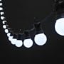 Guirlandes lumineuses raccordables, 60 ampoules blanches, usage int�rieur/ext�rieur, 15m, TYPE PP