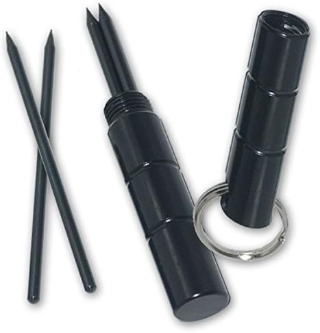 P-15917 3i4k7bw8v "5.5""" KuBaton with 4 Ninja Throwing Spikes- with Keyring 85y2cc79r8 folding knife steel edge dagger sharp metal steel