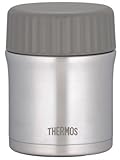 THERMOS 真空断熱フードコンテナー 0.38L ステンレスグレー JBF-380 SGY