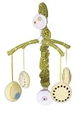 Sumersault Pop Dot Mobile, Tan/Green/Orange