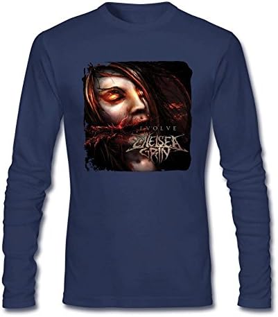 SANNY Men's Chelsea Grin Evolve Long Sleeve T-shirt Size S Royal Blue