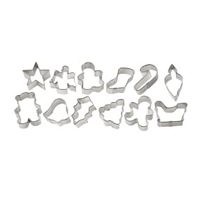 Wilton Mini Cookie Cutter set of 12