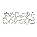 Wilton Mini Cookie Cutter set of 12