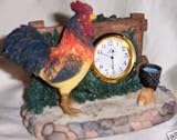Red Barn Model G Resin Desk Clock