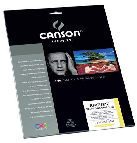 Canson Infinity- Arches Velin 315gsm (Ten 8.5x11 Inch Sheets)