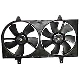 TYC 620730 Nissan Sentra Replacement Radiator/Condenser Cooling Fan Assembly