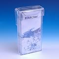 VITAdisplays� Wetterfeste Prospektbox f�r DIN lang "1/3 A4"-Flyer mit Deckel f�r den Aussenbereich, Transparent (CP-245)