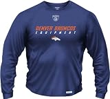 Denver Broncos Reebok Sideline EQT Performance Speedwick Long Sleeve T-Shirt