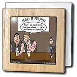 Review 3dRose LLC  / Enron Accountant at Biker Bar - 6 Inch Tile Napkin Holder