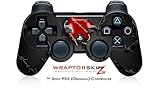 Sony PS3 Controller Skin Barbwire Heart Red