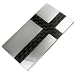 Stainless Steel Money Clip with Carbon Fiber Inlay