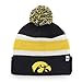 '47 NCAA Iowa Hawkeyes Breakaway Cuff Knit Hat, One Size, Black