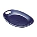 Rachael Ray Serveware 15-Inch Stoneware Oval Platter, Purple