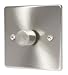 SATIN CHROME 1 GANG 2 WAY 500 WATT DIMMER C355BCW