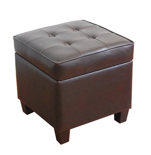 Kinfine Square Tufted Storage ottoman