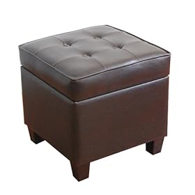 Kinfine Square Tufted Storage ottoman