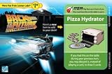 Back to the Future Card Game with Pizza Hydrator Promo Card