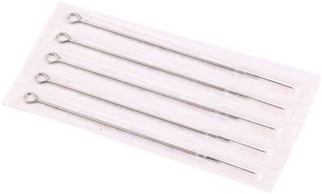 50pcs Health Safety Stainless Steel Professional Tattoo Needles Round Shader 3RS