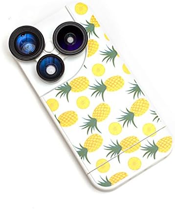 iZZi 10-1064 IGSW5PS Slim 4-in-1 Lens Case for iPhone 5/5S (Pineapples)