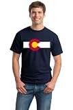 Gildan Colorado Flag Men's T-shirt (Coloradan State Flag Tee)